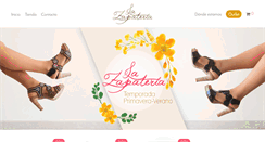 Desktop Screenshot of lazapateria.net