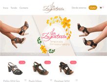 Tablet Screenshot of lazapateria.net